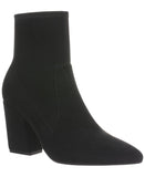 On 34th Zipper Micro Suede Mid-Calf Block Heel Boots 10019653600 Black 6M