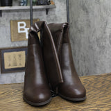 Style & Co. Addyy Tall Knee-High Heeled Boots 10011011000 Chocolate Brown 9.5M