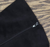 On 34th Womens Gabriellaa Over the Knee Dress Boot Black Microsuede 7.5M