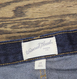 Universal Thread Womens Mid-Rise 90's Baggy Denim Jeans Dark Wash Blue 2
