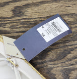 Universal Thread Jute Elastic Strap Mary Jane Ballet Flats White / Brown 9.5M