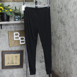 Gap Body Womens 2-Pc. Long-Sleeve Jogger Pajamas Set G1039XLLMA Black S