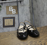 Lifestride Womens Beatrice Pumps Slingback J3764S2 Black Patent 7.5M