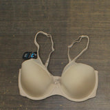 Bali Womens One Smooth U Ultra Light Illusion Neckline Underwire Bra Brown 36D