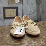 A New Day Womens Carolyn Loafers with Memory Foam Insole Beige Brown 6.5M