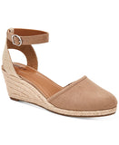 Style & Co Womens Mailena Wedge Espadrille Sandals MAILENAF Light Taupe Brown 6M
