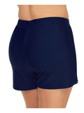 Island Escape Women’s Swim Shorts D770063 Navy Blue 20W