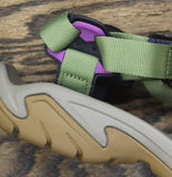 Teva Fi 5 Universal Sport Adjustable Strappy Terrain Sandals Iguana Green 8M