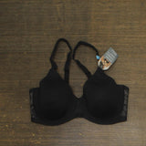 Bali Womens Coolest Smoothing Underwire T-Shirt Bra Black with Almond 38C