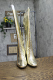 A New Day Womens Diva Stovepipe Tall Boots 90974902 Gold Yellow 7M