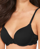 Wacoal Womens French Garden Contour Bra 85340 85340 Black 34D