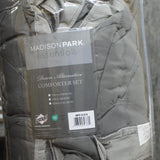 Madison Park Alternative Comforter Set 3M 3-Piece Charcoal / Grey Full / Queen