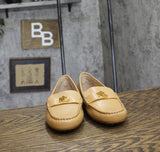 Lauren Ralph Lauren Womens Barnsbury Flat Driving Loafers Brown 10M