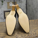 Journee Collection Elanie Tru Comfort Foam Zip Block Heel Booties Black 9.5M