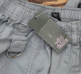 Wild Fable Womens Mid-Rise Wide Leg Cargo Pants 90845392 Turquoise Blue XXS