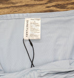 Sanctuary Refresh Rib High-Leg High-Rise Bikini Bottom SARR25552 Blue Chateau L