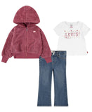 Levis Little Girls Flared Denim Jeans Blue 6X