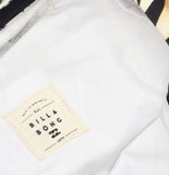 Billabong Tropical Leaf Canvas Backpack Black Multi