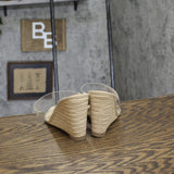 A New Day Womens Ansel Double Band Open Toe Wedge Heels 93320231 Tan Brown 7.5M