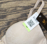 Wacoal Womens Lace Finesse Contour Bra 853201 853201 Sand Brown 36B