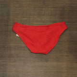 Kona Sol Women's Medium Coverage Ribbed Tab Hipster Bikini Bottom 77589662