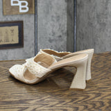 A New Day Women's Tia Mule Heels 89530591 Cream Off White 8M