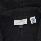 Universal Thread Womens Long Sleeve Utility Baggy Denim Jumpsuit Black 17