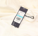 Tommy Hilfiger Womens Scuba Crepe Mono Belted Jumpsuit Ivory Off White 16