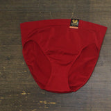 Wacoal B-Smooth Seamless Full Coverage Hi-Cut Brief Panty Equestrian Red 3X