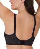 Bali Womens Coolest Smoothing Underwire T-Shirt Bra Black with Almond 38C