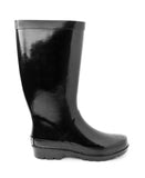 Sugar Raffle 4 Women's Waterproof Rain Boots RAFFLE4 Solid Black 9M