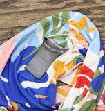 Vince Camuto Womens Printed Convertible-Waist Bikini Bottom Swim Multi Green S