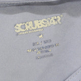 Scrubstar Womens V-Neck Short Sleeve Scrub Top 166fe5b631995c Blue M