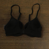 Auden Womens Luxe Stretch Comfort Wire Demi Adjustable Bra 94266713 Black 34B