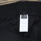 Island Escape Womens Plus Size 4" Beach Board Shorts J770099 Black 18W