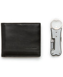 Perry Ellis Portfolio Men's Smooth Bifold Wallet and Pocket Multitool WP20086