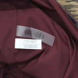 Vince Camuto Womens Jacquard Fit Flare Puff Sleeve Dress VC4M5667 Wine Red 8