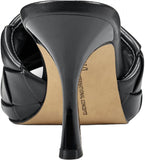 INC Liah Open Toe Heels Amputee Replacement Left Shoe Only Black Smooth 5M