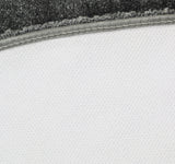 Garland Rug Finest Luxury Ultra Plus Washable Fuzzy Bath Mat Rug Dark Gray 24x40