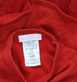 Bonnie Jean Girls Toddler Sweater Gown Dress Long Sleeve Holiday Red 3T