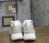 Universal Thread Womens Persephone Sneakers 89404144 Silver Gray 6.5M