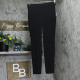 Kasper Womens Pull-On Stretch Ankle Pants 10924325 Black XS