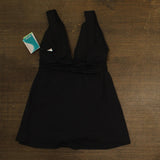 Coco Reef V-Neck Swimdress One Piece T32179 Black 10 / 34C