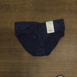Warner's No Pinching No Problems Dig-Free Comfort Waist Panty 5609J Navy Blue L