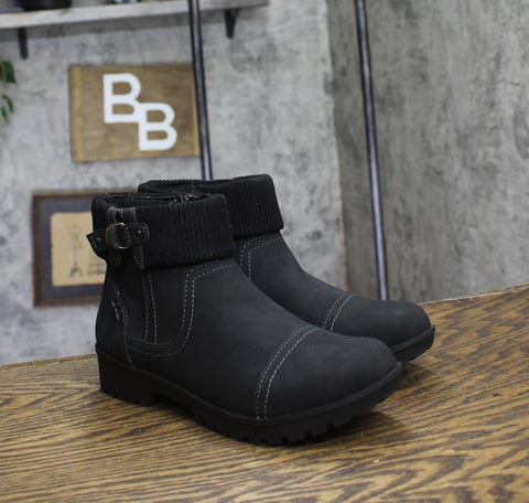 Jbu By Jambu Womens Karissa Encore Water Resistant Round Toe Booties Black 6.5M