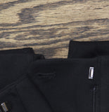 Calvin Klein Womens Ponte Cropped Straight Pants 44B690G Black L
