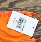 Solid & Striped Ellery Ombre Bikini Swim Top Daffodil / Coral Orange Multi L