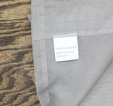 Regal Home Solid Voile Rod Pocket Sheer Single Curtain Panel Silver Gray 54x95