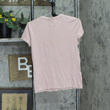 Calvin Klein Jeans Womens Logo T-Shirt Tee 1577512 Mauve Pink M