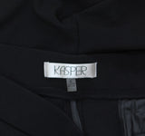 Kasper Womens Pull On Stretch Ankle Pants 10924325 Black XL